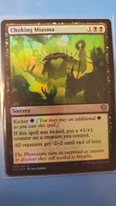 Choking Miasma Foil 086/281 M MTG Dominaria United Series - Picture 1 of 2