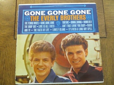 The Everly Brothers – Gone, Gone, Gone - 1965 Warner Bros WS-1585 Vinyl LP EX/G+ Foto 1 de 4