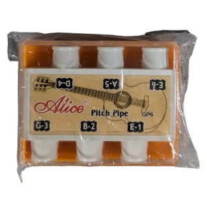 Alice GP6 Guitar Pitch Pipe Tuner Brand New Factory Sealed FREE SHIPPING - Picture 1 of 1