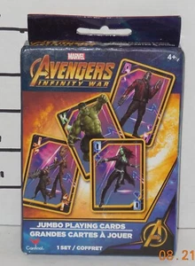 Cardinal Marvel Avengers Infinity Wars Deck Jumbo Playing Cards - Picture 1 of 5
