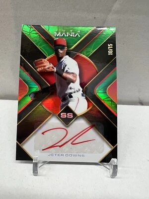 2023 Wild Card Auto Mania Jeter Downs /15 - Image 1 of 2