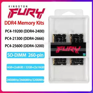 16GB (2x8GB) 32GB (2x16GB) DDR4 3200 2400 2666 MHz Laptop Speicher Kits 260-Pin - Picture 1 of 17