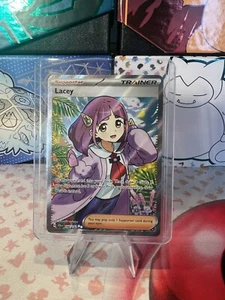 LACEY 166/142 Pokémon TCG Stellar Crown Full Art Ultra Rare NM/M - Picture 1 of 2
