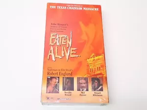 Eaten Alive 1977 1995 VHS NTSC New Factory Sealed Tobe Hooper OOP Rare Ace Video - Bild 1 von 6