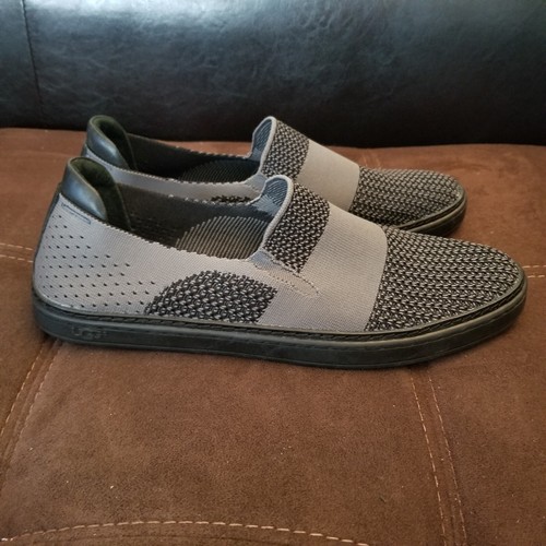 UGG Australia Slip On Donna Taglia 10 Sammy Grigio Maglia Hyper Weave