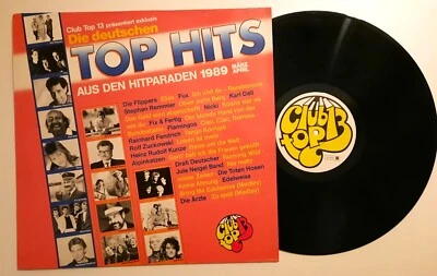 Die Deutschen Top Hits 1989 - Club Top 13  Die Ärzte / DieToten Hosen - Vinyl LP - Bild 1 von 2