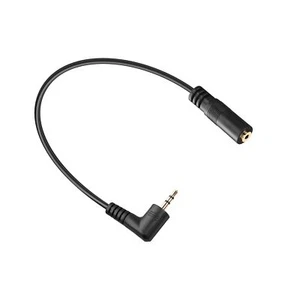 Right Angle 2.5mm Audio Aux Cable,90 Degree 2.5mm Male to Female TRS Stereo A... - Picture 1 of 7
