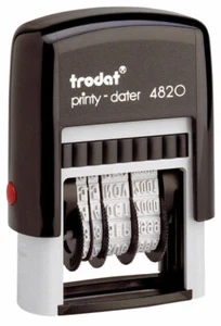 Trodat Stempel Ziffernstempel 4820 Datenstempel 4-stellig Nummernstempel 4710 - Bild 1 von 1