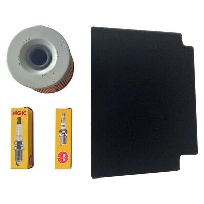 Filtro de aire para Kawasaki EX250 Ninja 250 + 2 BUJÍAS + FILTRO DE ACEITE 1986-2007 Foto 1 de 4