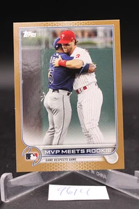 2022 Topps MVP Meets Rookie Gold #/2022 #367 - Bild 1 von 2