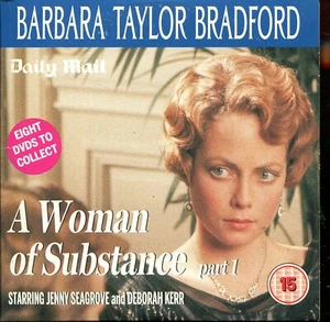 Barbara Taylor Bradford - A Woman Of Substance - Part 1 / Newspaper Promo DVD - Picture 1 of 2