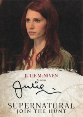 Supernatural Seasons 4-6 Auto Autograph JMC Julie McNiven As Anna - Image 1 of 2
