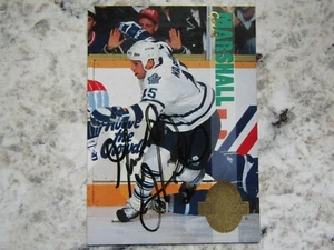 Toronto Maple Leafs Grant Marshall Signed Autographed 1993 Classic 4 Sport Mint - Picture 1 of 1