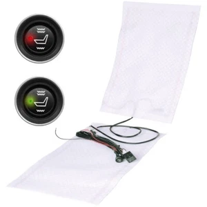 Systafex Profesional Coche Carbono Asiento Calefacción Universal Alfombrillas Calefactoras Kit de Reequipamiento - Imagen 1 de 4