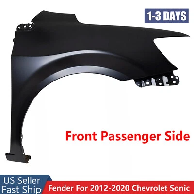 New Fender For 2012-2020 Chevrolet Sonic Front Right Side Primed Steel 95473426 Foto 1 de 4