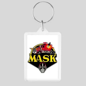 MASCHERA Mobile Corazzato Colpo Comando LOGO ARTE Portachiavi Portachiavi Portachiavi #2 - Foto 1 di 1