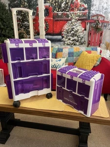 Wilton Ultimate Rolling Tool Caddy für Kuchen Dekoration Zubehör mit Rollen Griff - Bild 1 von 19