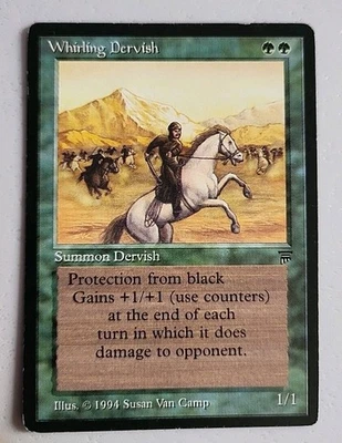 Whirling Dervish Legends Regular MP Moderately Played MTG  - Image 1 of 2