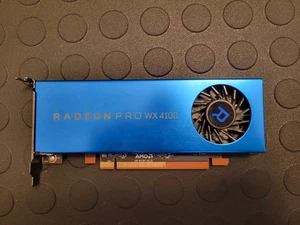 AMD Radeon Pro WX 4100 WX4100 4GB GDDR5 Graphics Video Card GPU Low Profile - Picture 1 of 5