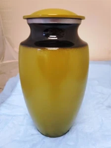 Urna artesanal de diseño moderno hermoso para cenizas humanas BAI-7699NK - Imagen 1 de 9