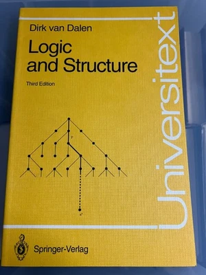 LOGIC AND STRUCTURE - DIRK VAN DALEN - PAPERBACK - SPRINGER UNIVERSITEXT - Image 1 of 2