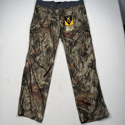 Calça Browning Masculina 38 A-TACS Camuflagem Caça Carga Desempenho Leve Externo - Imagem 1 de 4