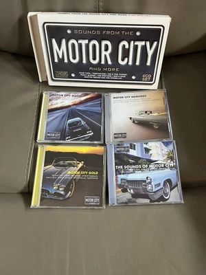 Sounds From The Motor City and More- 4 CD Set - 2004- EX/NM — 第 1/4 张图片