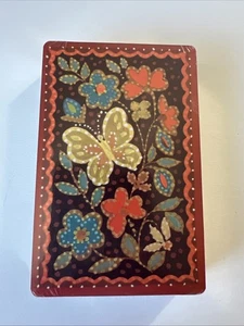 Vintage Set Of Playing Cards Butterfly Sewing Hallmark - Bild 1 von 2