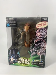 Star Wars Power of the Jedi Mega Action Destroyer Droid 2000 Hasbro 84538 NEW - Picture 1 of 11