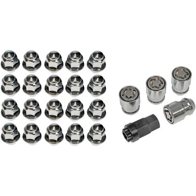 Juego de tuercas de rueda Dorman 611-303FK M12 1,50 tapado 19 mm hexagonal, 32,1 mm de longitud con Foto 1 de 4