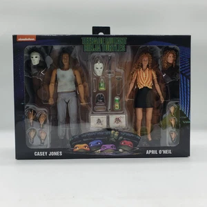 NECA Teenage Mutant Ninja Turtles Casey Jones and April O'Neil 2-Pack - Picture 1 of 15