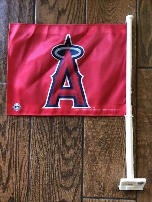Los Angeles Angels Car Flag [NEW] MLB Truck Auto Banner Decal Rico - Image 1 of 3