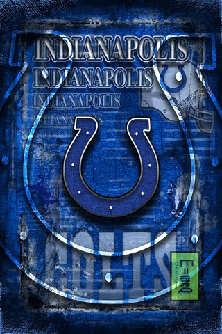 INDIANAPOLIS COLTS Poster, Indianapolis Colts Print Free Shipping Us Cover