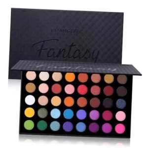 Highly Pigmented Eye Makeup Palette, Matte Shimmer Metallic Colorful Palette - Picture 1 of 8
