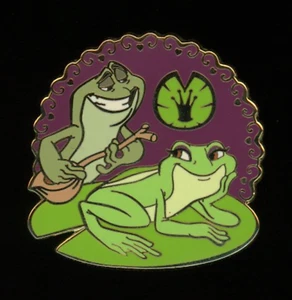 2009 Rare DLP DLRP Paris Princess and Frog Booster Tiana Naveen Frog Disney Pin - Bild 1 von 1