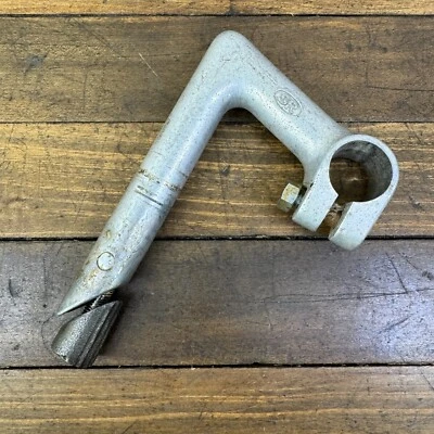 Vintage SR Stem 80 mm Reach 22.2 mm Quill 1980 Eroica Japan Alloy 25.4 mm  A3 - Image 1 of 4