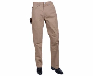 FARAH CLASSIC FABS4017 Mens Trouser Flat Front Straight Tobacco 210 Cotton Twill - Picture 1 of 22