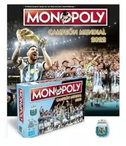 MESSI WORLD CHAMPIONS MONOPOLY Brettspiel 🙂 🙂 Fedex Internationaler Versand - Bild 1 von 3