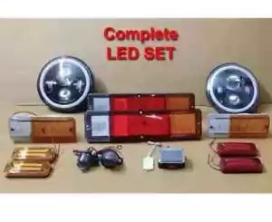 SUZUKI SAMURAI SIERRA JIMNY COMPLETE LED LIGHT SET With LED HEADLIGHT TAIL LIGHT - Picture 1 of 1