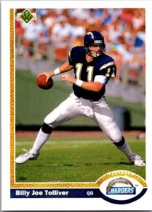 1991 Upper Deck - Billy Joe Tolliver #220 - Picture 1 of 2