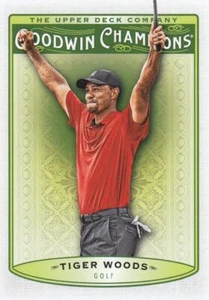 Tarjeta multideporte 2019 Upper Deck Goodwin Champions #25 Tiger Woods casi nueva-como nueva ID:39509 - Imagen 1 de 2