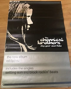 CHEMICAL BROTHERS Dig your own hole Giant promo poster 40x60 - Picture 1 of 1