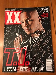 XXL Hip Hop Magazine T.I. BUSTA REMY PAPOOSE AUG 2008 - Picture 1 of 2