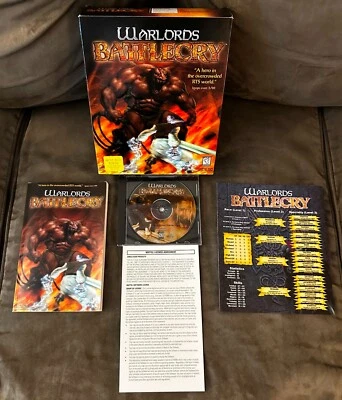 Warlords Battlecry (PC CD-ROM, 2000) Original Big Box Complete Win 95/98 VGC - Image 1 of 4