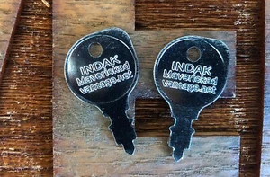 2 lawn tractor keys for INDAK Toro,Murray,Sears,Cub Cadet,John Deere M40718 - Picture 1 of 1
