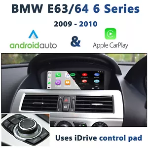 BMW E63 /64 6 Series LCI - CIC iDrive Apple CarPlay & Android Auto Integration - Picture 1 of 1