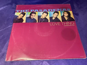 The Pasadenas - Love Thing - Vinyl Record 12" Single in Poster Sleeve - 1990 CBS - Picture 1 of 6