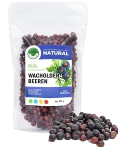 Wacholderbeeren 330g I TOP Qualität I sonnengetrocknet ganz Wacholder Beeren - Bild 1 von 10