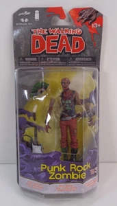 McFarlane The Walking Dead Punk Rock Zombie Comic Series 3 Modellino Cardato - Foto 1 di 10