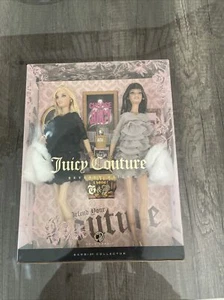 JUICY COUTURE BEVERLY HILLS G&P BARBIE DOLL SET 2008 GOLD LABEL MATTEL L9605 NIB - Picture 1 of 6